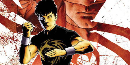 Comic illustration of Shang-Chi.